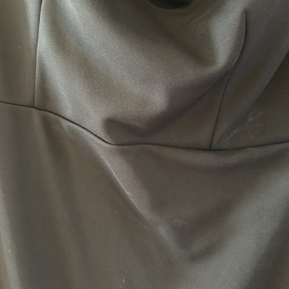 Black cowl neck sheath dress - Picture 3 of 7